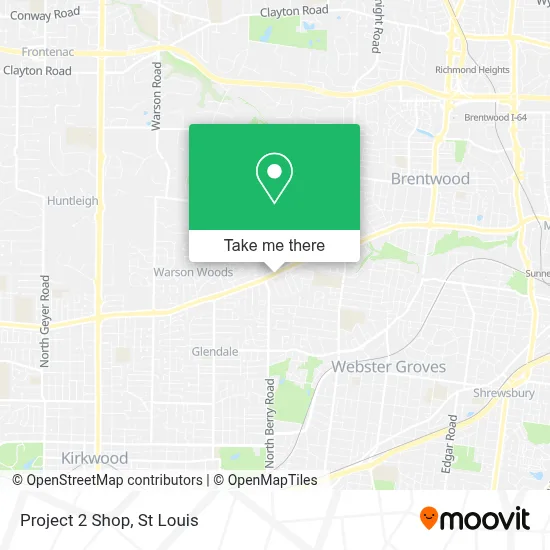 Project 2 Shop map