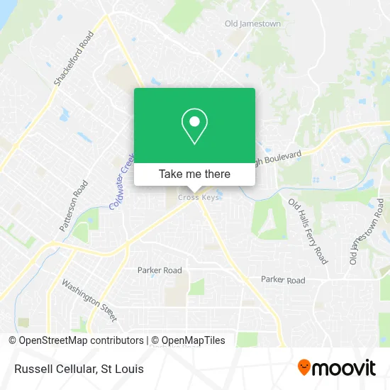 Russell Cellular map
