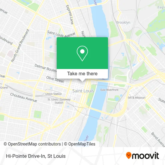 Hi-Pointe Drive-In map