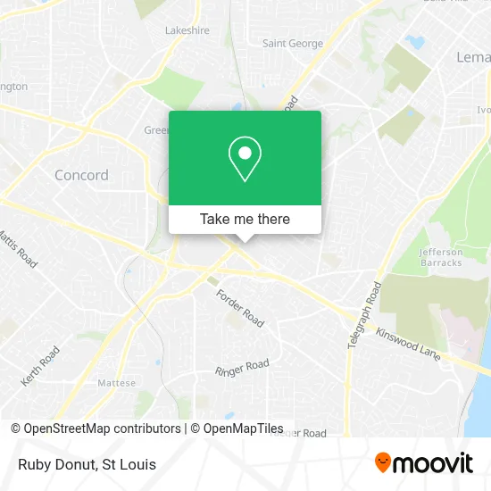 Ruby Donut map