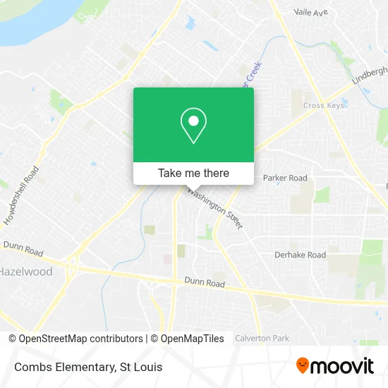 Combs Elementary map