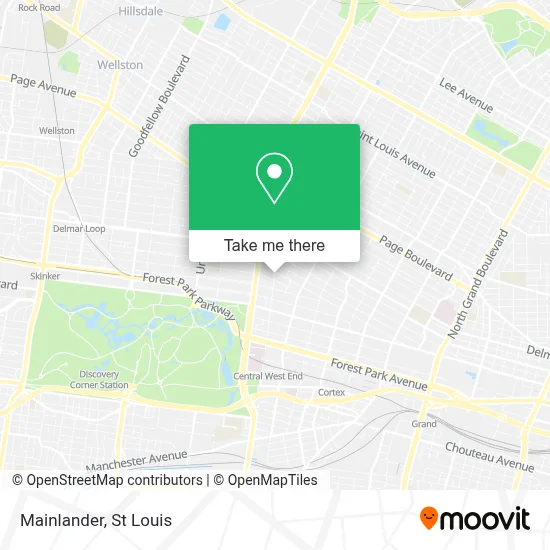 Mainlander map