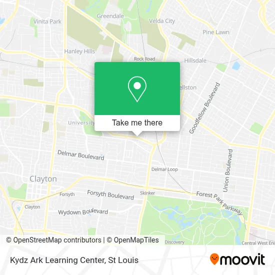 Kydz Ark Learning Center map