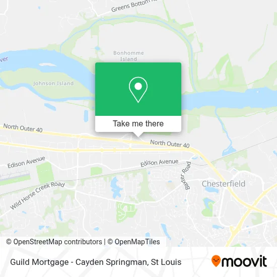 Guild Mortgage - Cayden Springman map