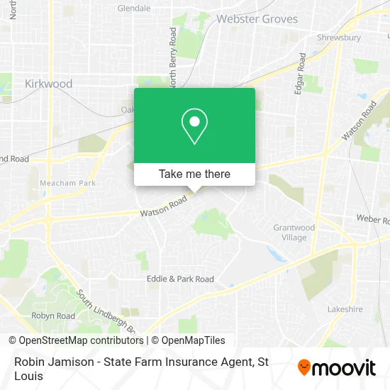 Robin Jamison - State Farm Insurance Agent map