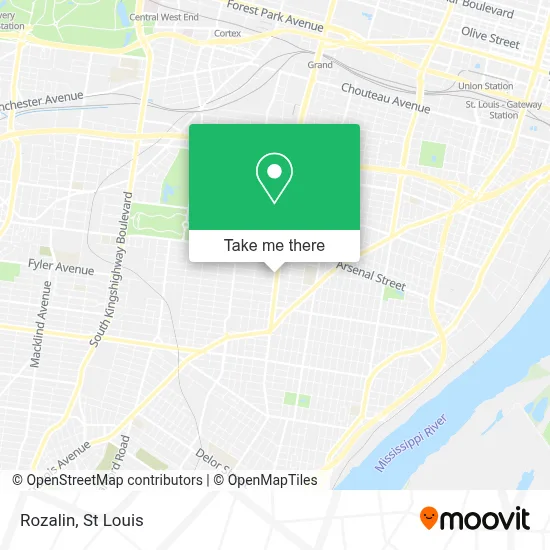 Rozalin map