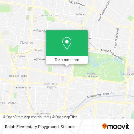 Ralph Elementary Playground map