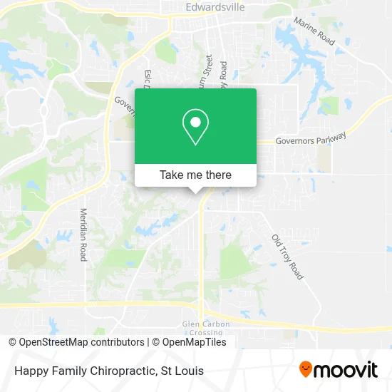 Happy Family Chiropractic map