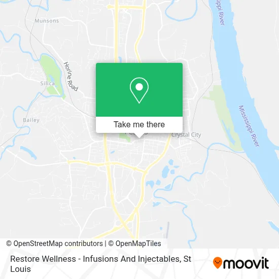 Restore Wellness - Infusions And Injectables map