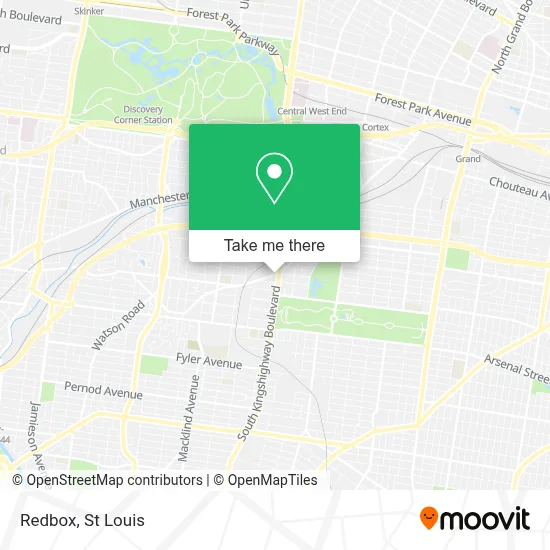 Redbox map