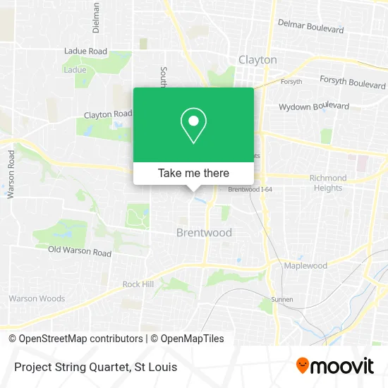 Project String Quartet map