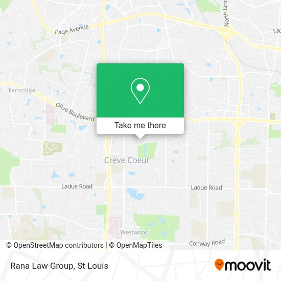Rana Law Group map