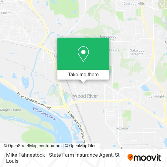 Mike Fahnestock - State Farm Insurance Agent map