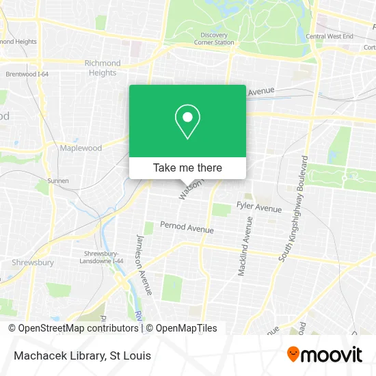 Machacek Library map