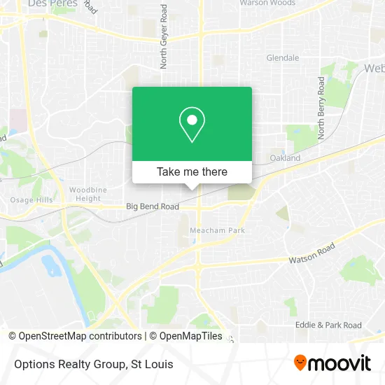 Options Realty Group map