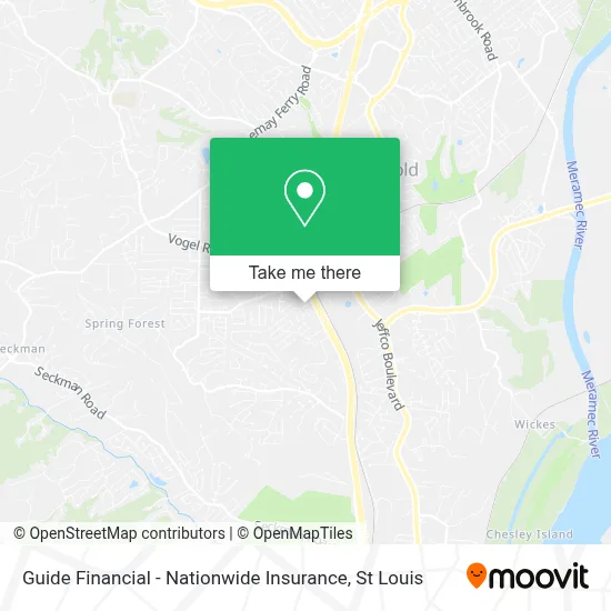 Guide Financial - Nationwide Insurance map