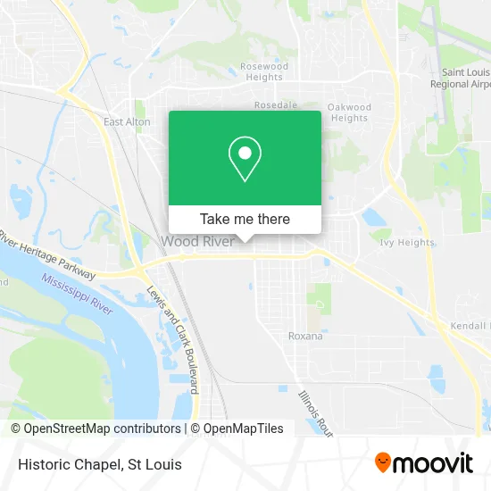 Historic Chapel map