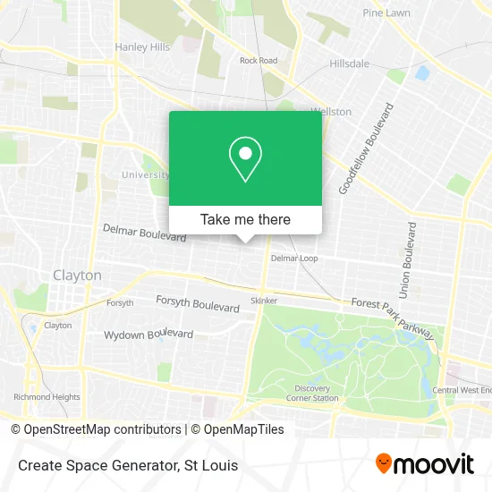 Create Space Generator map