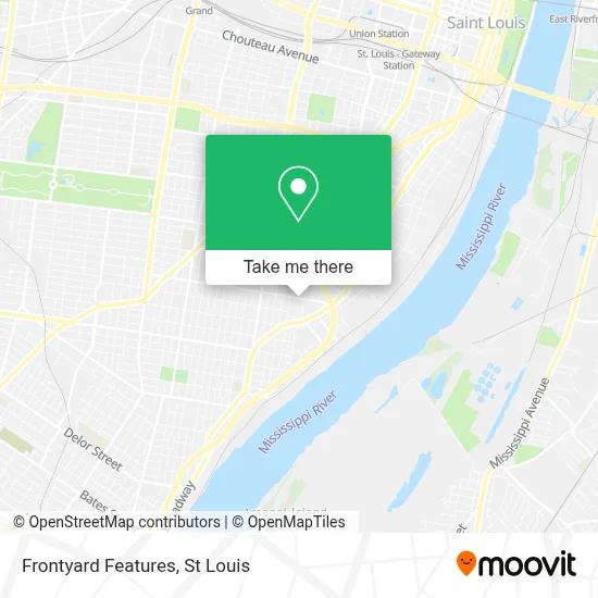 Frontyard Features map