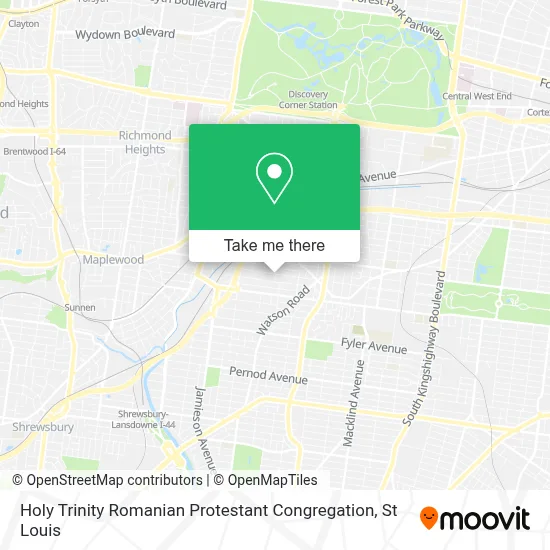 Holy Trinity Romanian Protestant Congregation map