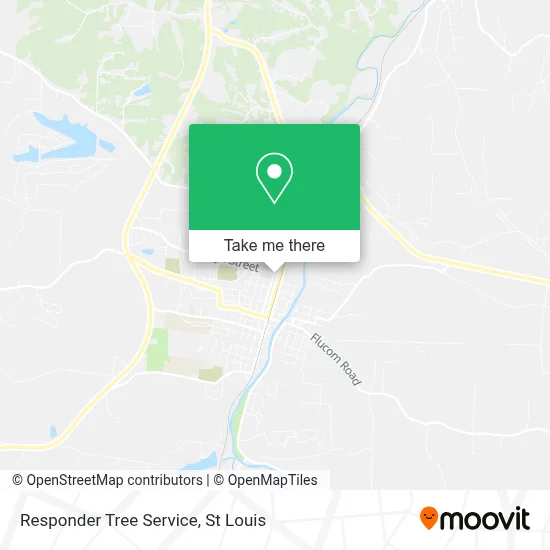 Responder Tree Service map