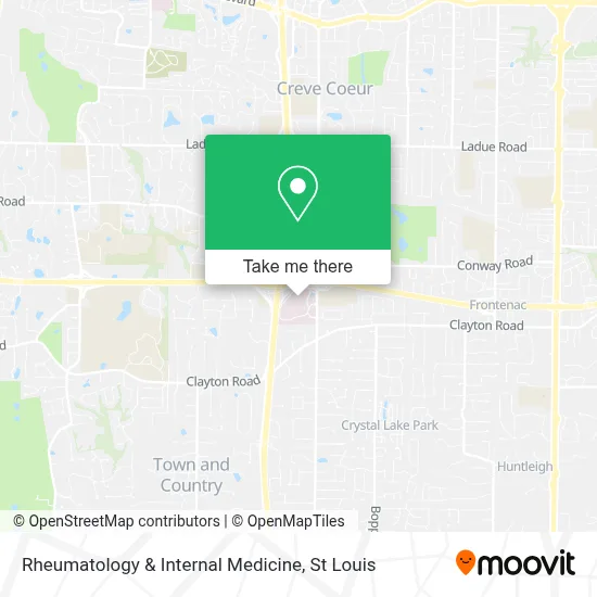 Rheumatology & Internal Medicine map