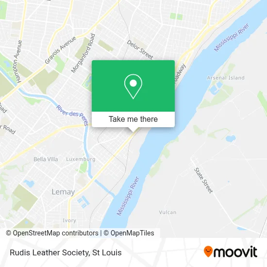 Rudis Leather Society map