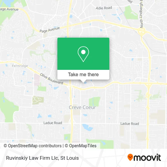 Ruvinskiy Law Firm Llc map