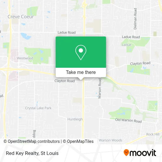 Red Key Realty map