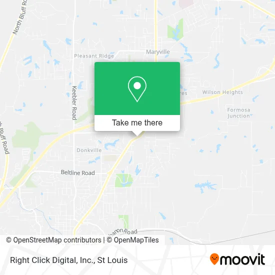 Right Click Digital, Inc. map