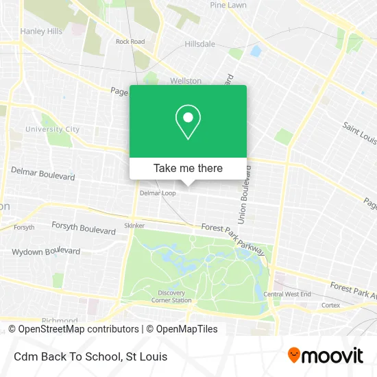 Cdm Back To School map