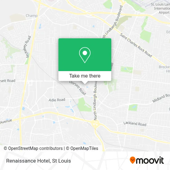 Renaissance Hotel map