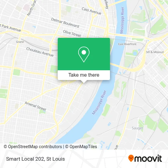 Smart Local 202 map