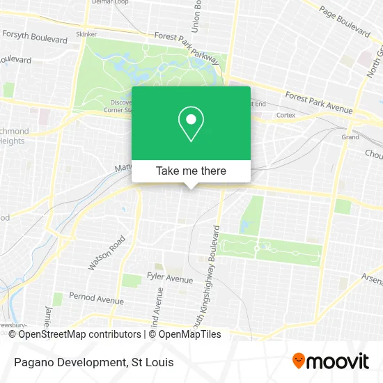 Pagano Development map
