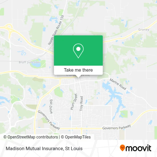 Madison Mutual Insurance map