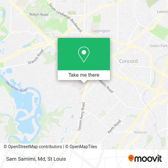 Sam Samimi, Md map