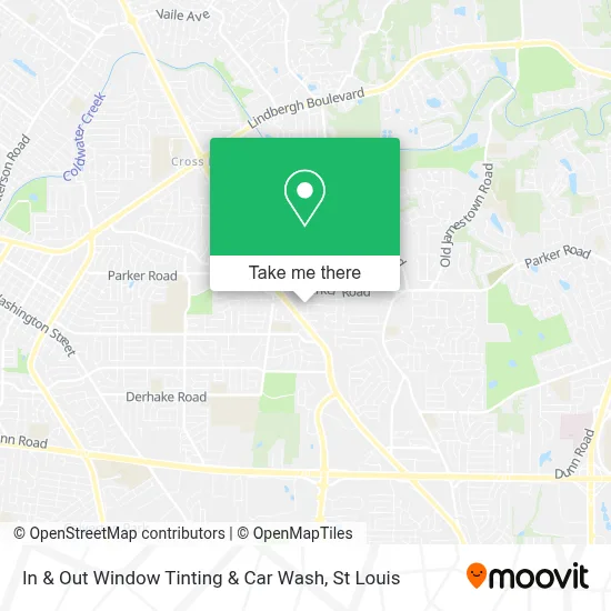 In & Out Window Tinting & Car Wash map
