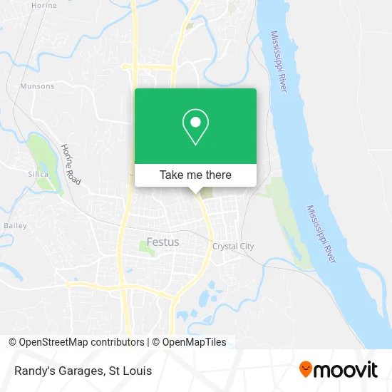 Randy's Garages map
