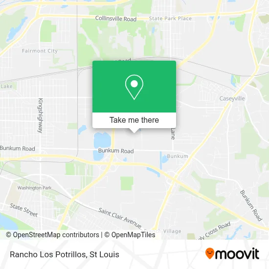 Rancho Los Potrillos map