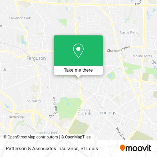 Patterson & Associates Insurance map