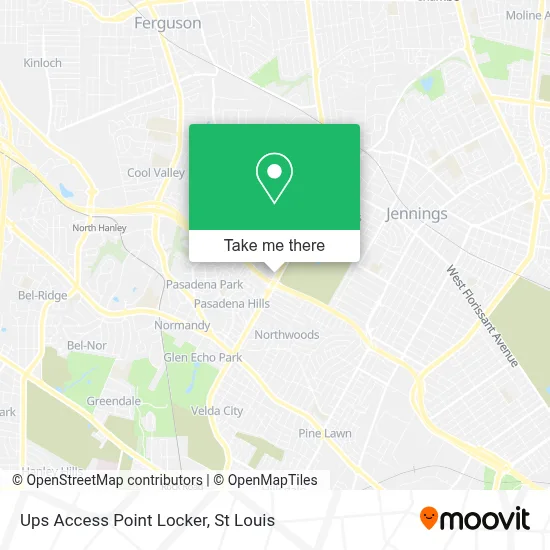 Ups Access Point Locker map