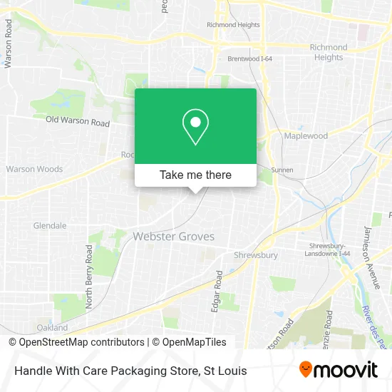 Handle With Care Packaging Store map