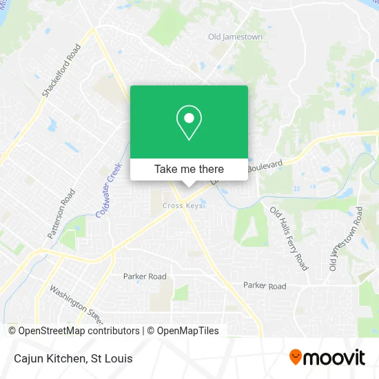 Cajun Kitchen map