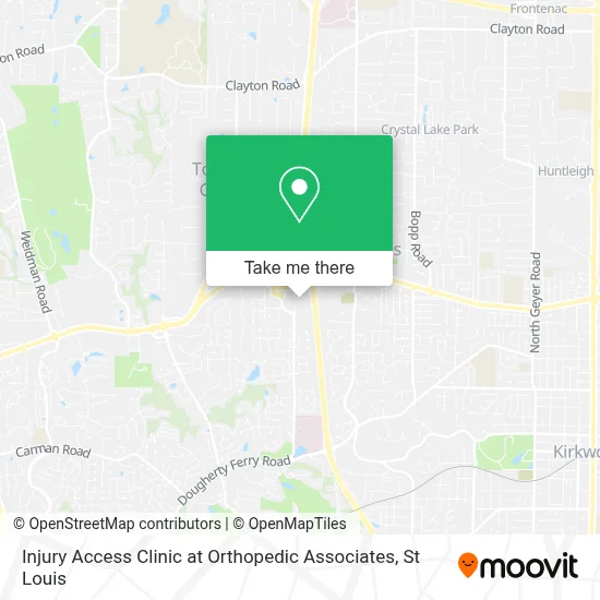 Injury Access Clinic at Orthopedic Associates map