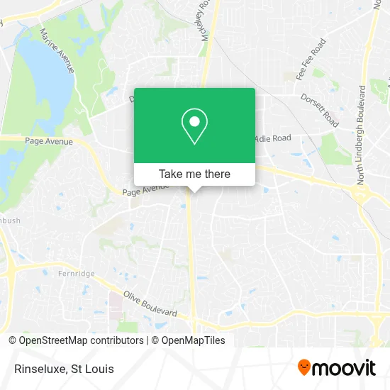 Rinseluxe map