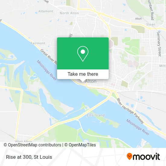 Rise at 300 map