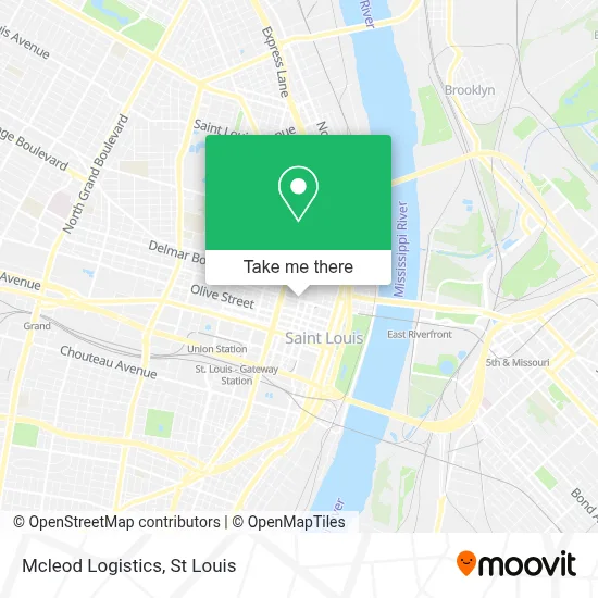 Mcleod Logistics map