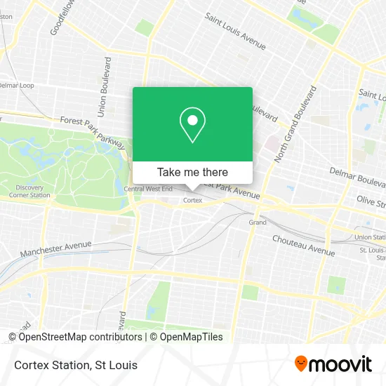 Cortex Station map