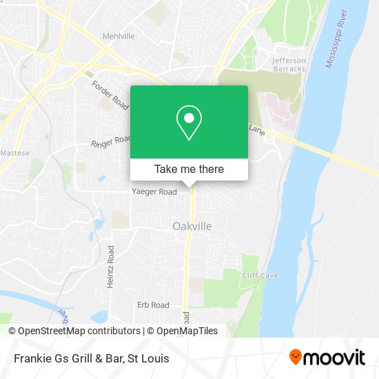 Frankie Gs Grill & Bar map