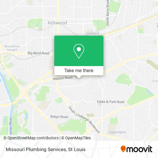 Missouri Plumbing Services map